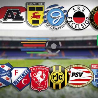 Daftar Tim Klub Sepakbola Eredivisie belanda